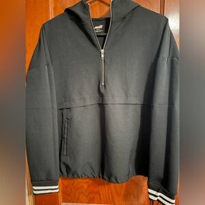 Avia Black Zip-Up Hoodie (M) — Sporty & Chill Look